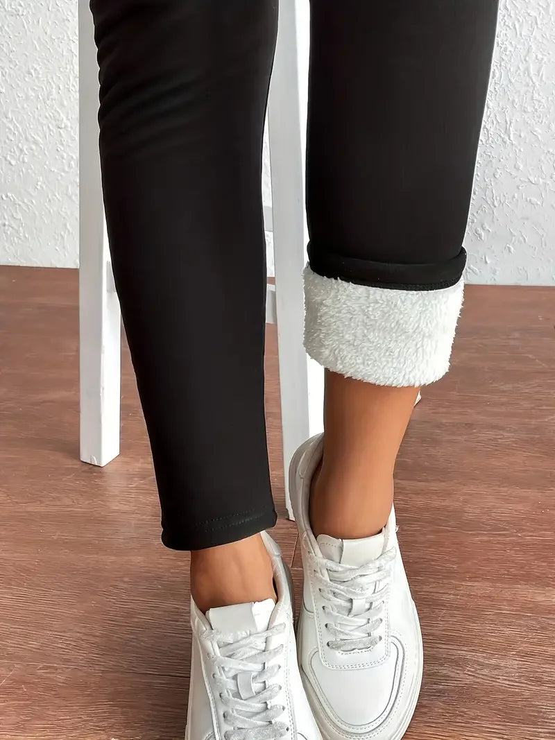 PlushWarm Thermal Leggings for Women