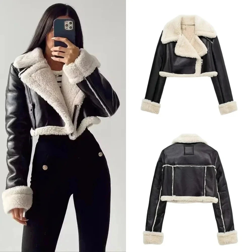 Frost Luxe Cropped Jacket