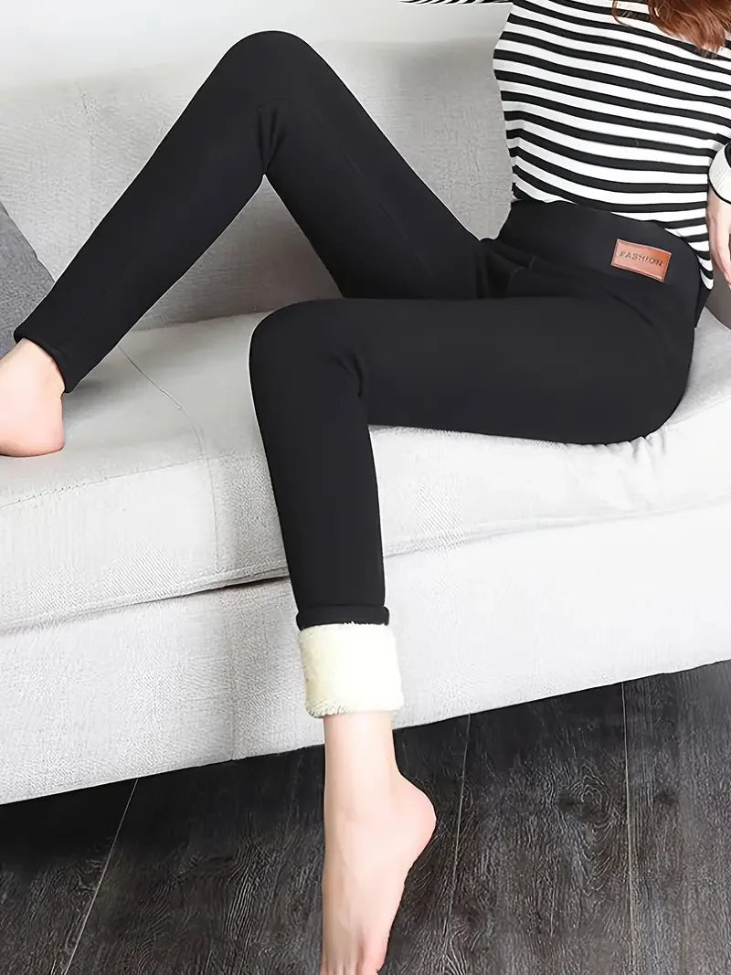 PlushWarm Thermal Leggings for Women