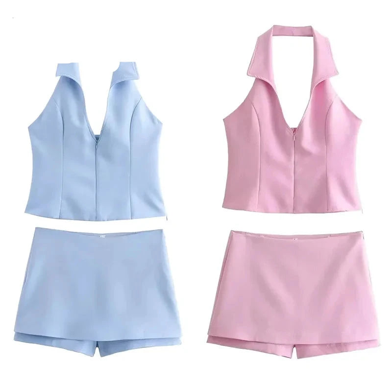 Short Tops Woman Fashion Summer Sexy Tops